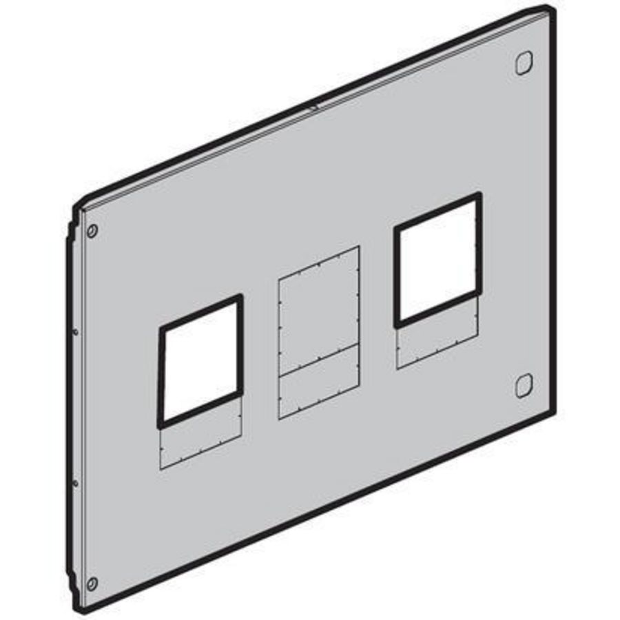 Frontplaat DPX3 630 verticaal