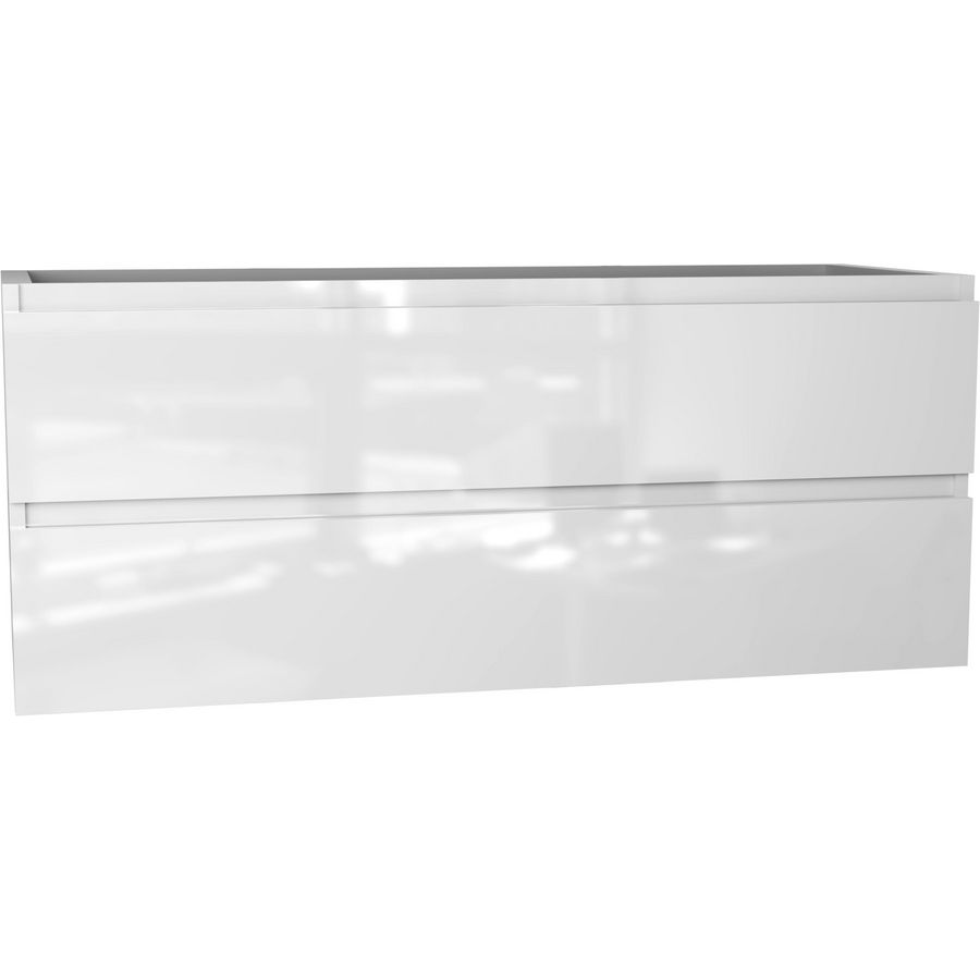 Lucido onderkast 120cm wit hoogglans MDF