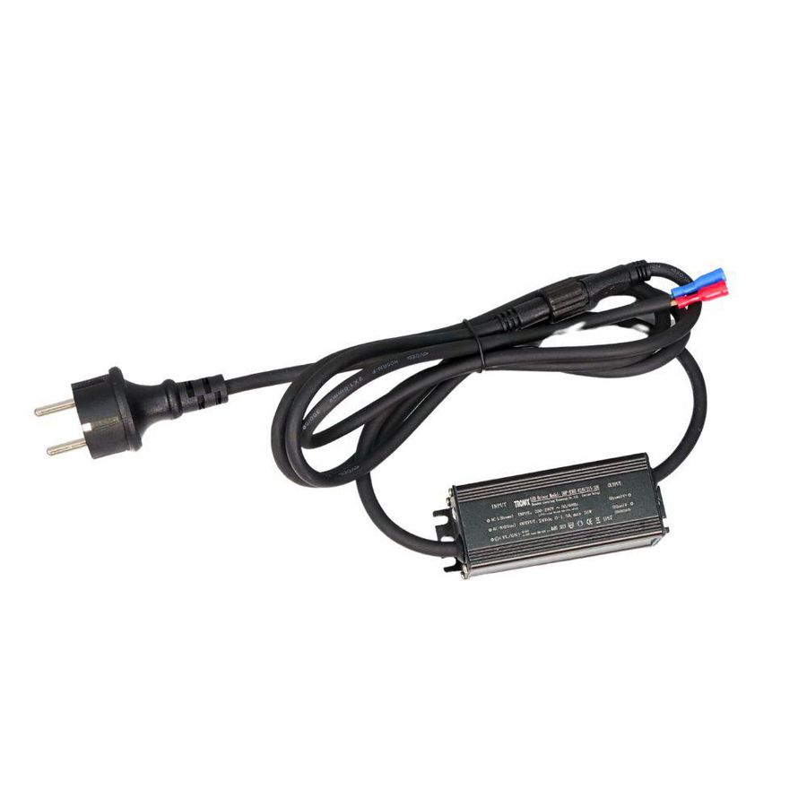 LED voeding 24V 36W IP67 DC stekker