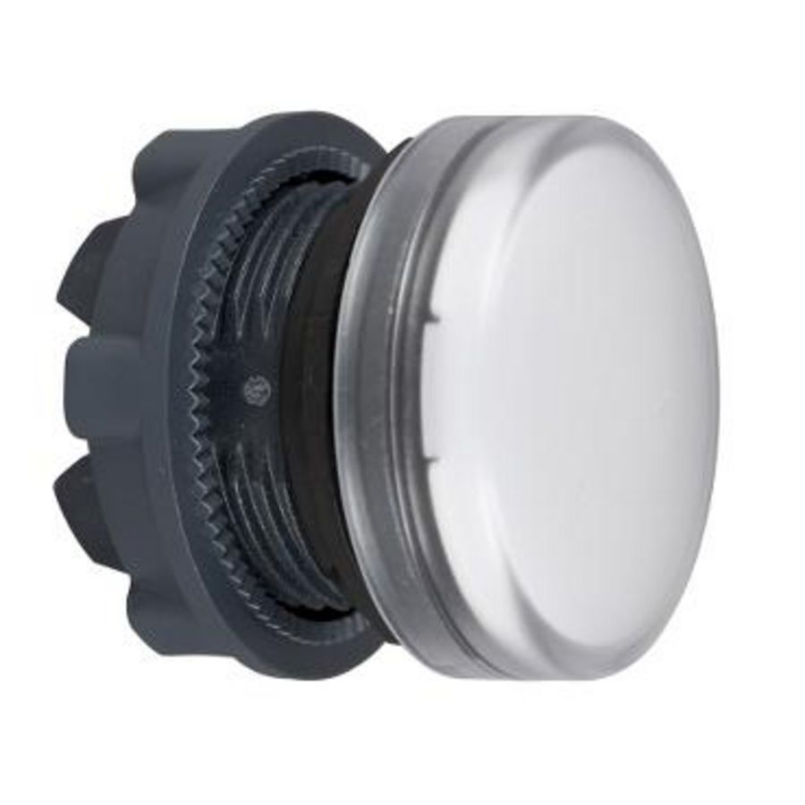 Kop signaallamp Ø22mm Rond BA9S Wit Harmony XB5