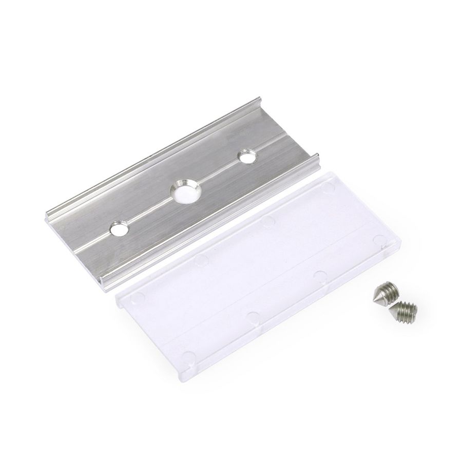 Profiel 20 verbinder recht 180° Aluminium