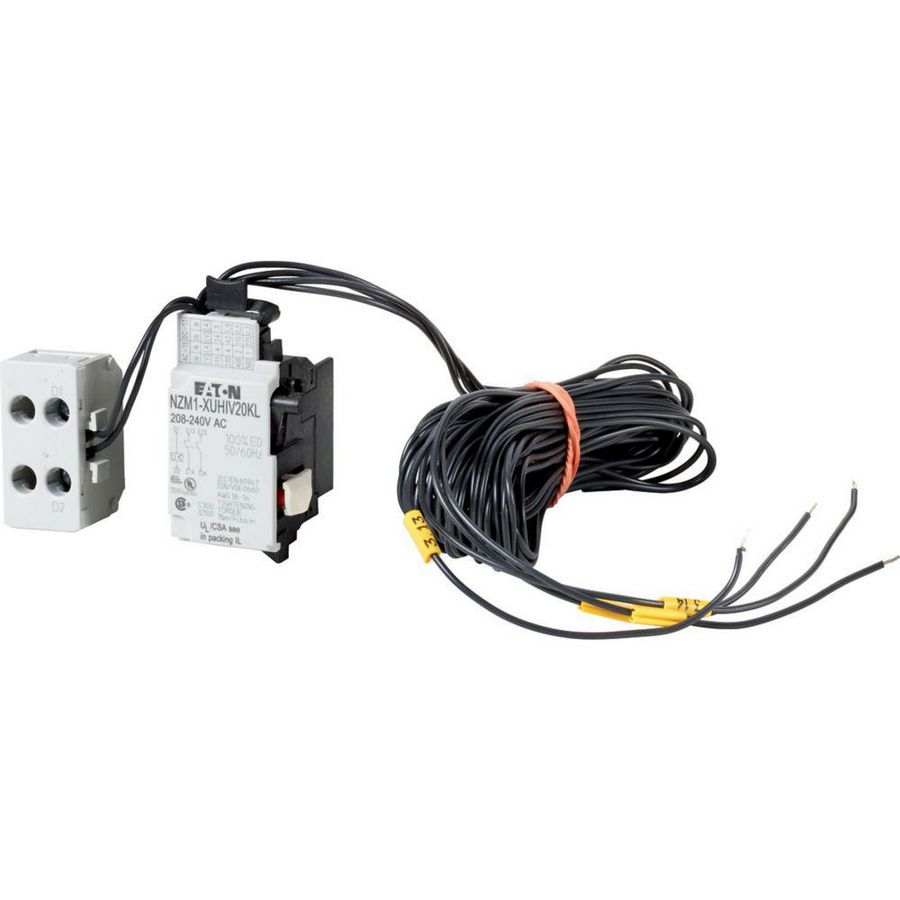 Onderspanningspoel NZM1 2xM voorijlend 3m 110-130V AC