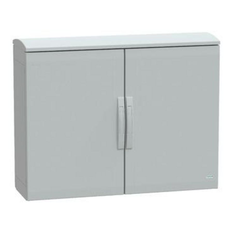 Staande behuizing met dak Polyester IP44 750x1 Thalassa PLAT