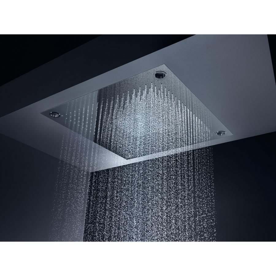 AXOR ShowerHeaven Starck 970x970mm met Licht rvs look