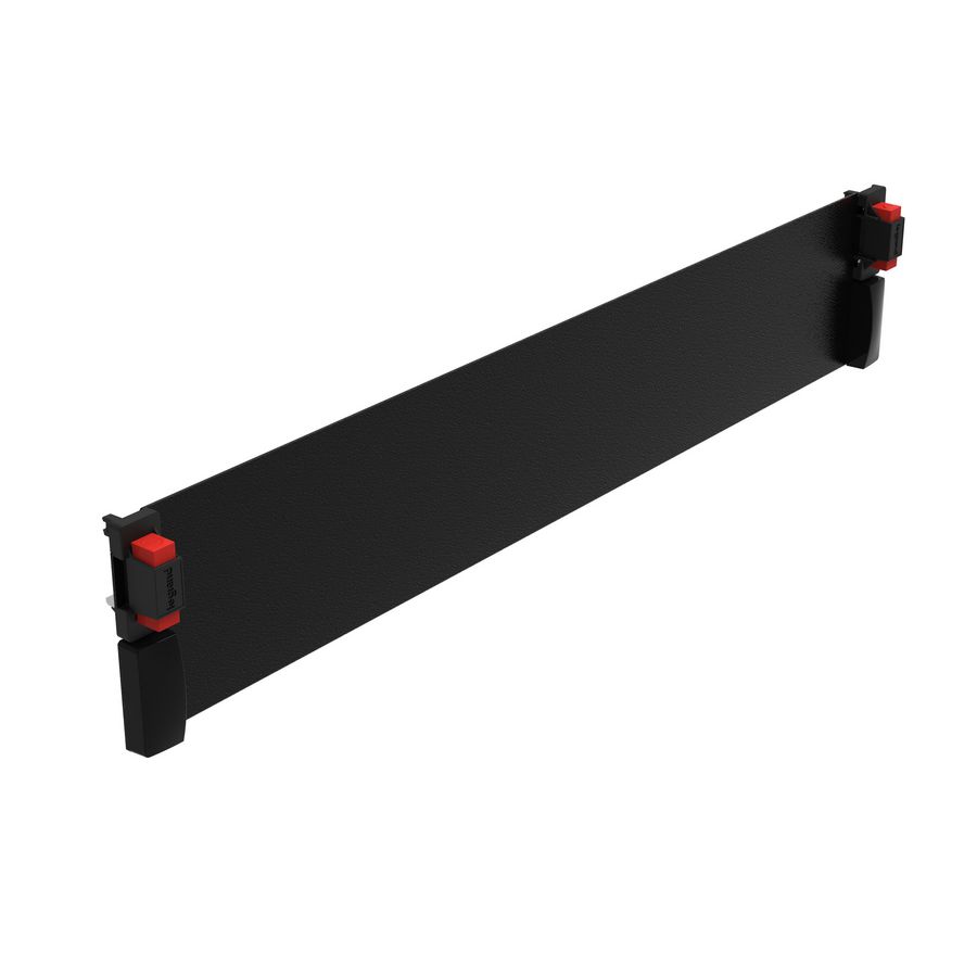 Blindplaat 2HE metaal 19inch