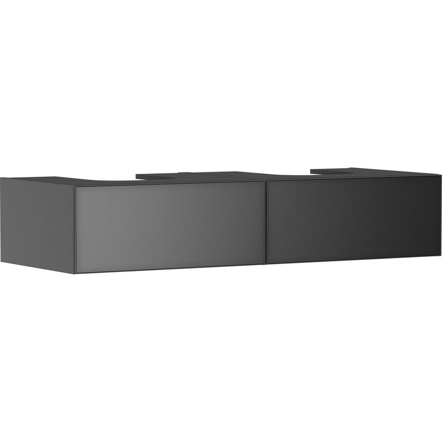 Badmeubel Xevolos E SMG 1370/550 2L 2 wastafel gesl. MSG