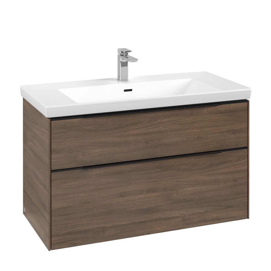 Wastafelonderkast Subway 3.0 973x576x478mm Arizona Oak C570L1VH