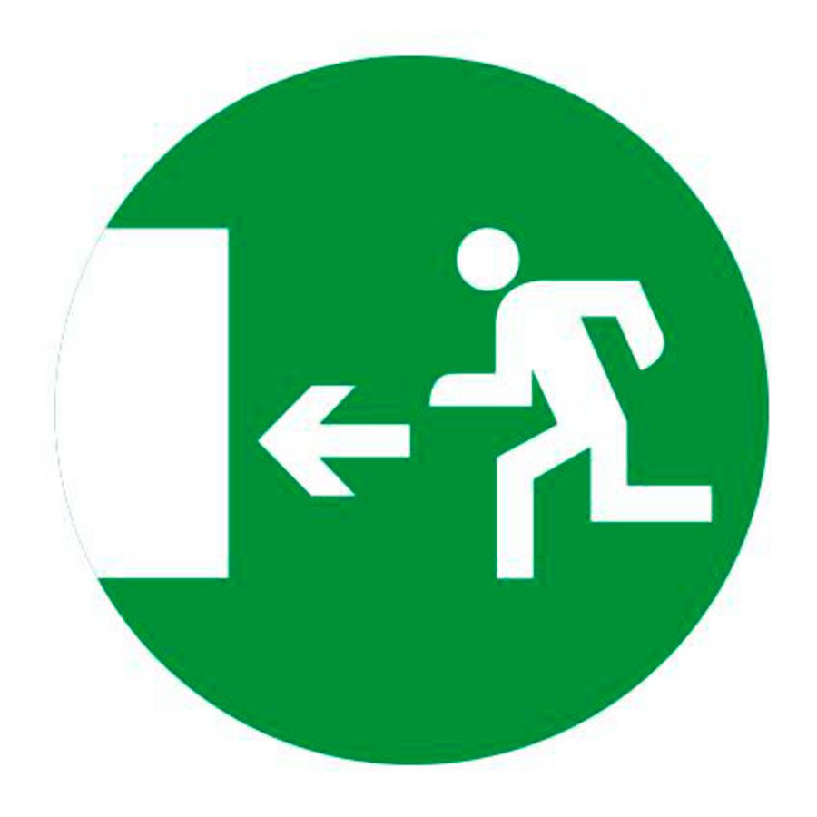 Pictogram SX uitgang links