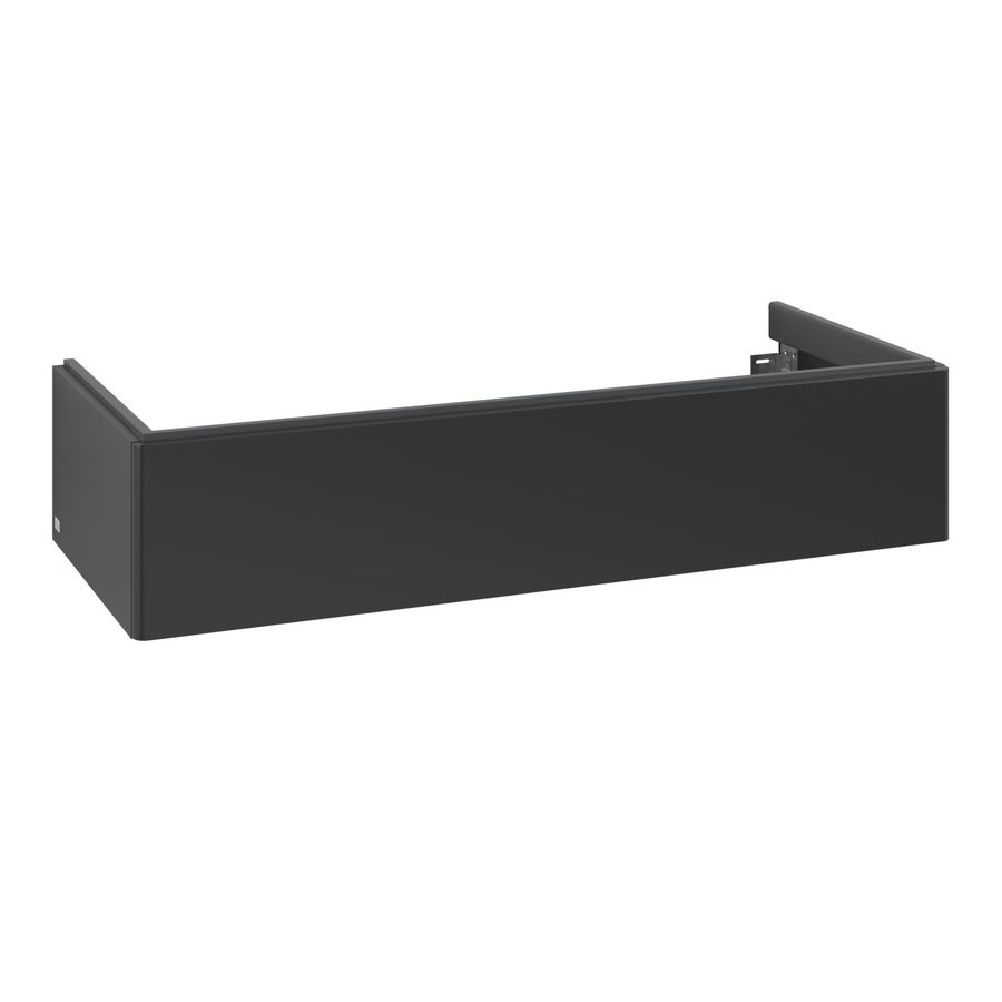 Wastafelonderkast Antao 1188x256x493mm Black Matt Lacquer L03000PD