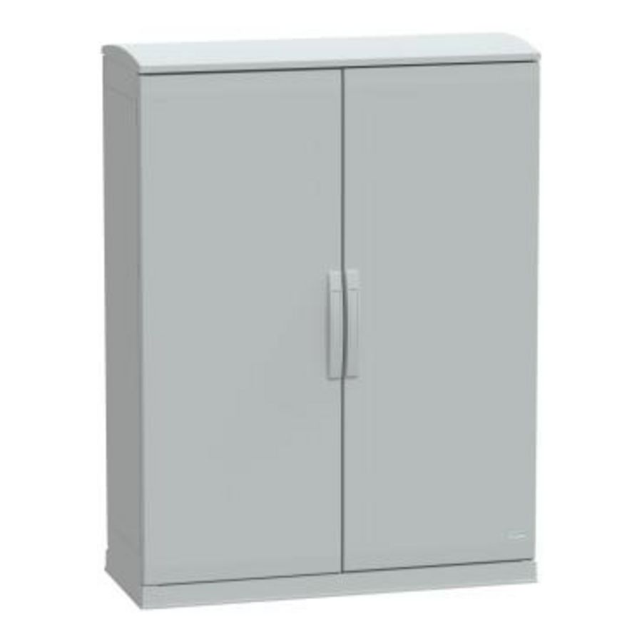 Behuizing open sokkel/dak Pol. IP44 -1250x1 Thalassa PLAZT