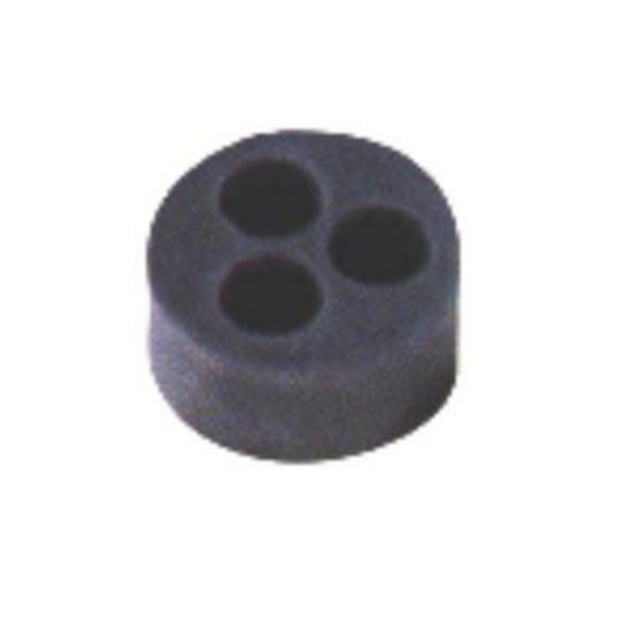 Multikabelring M20 3 x Ø4 Zwart Mureva Box VVE=40