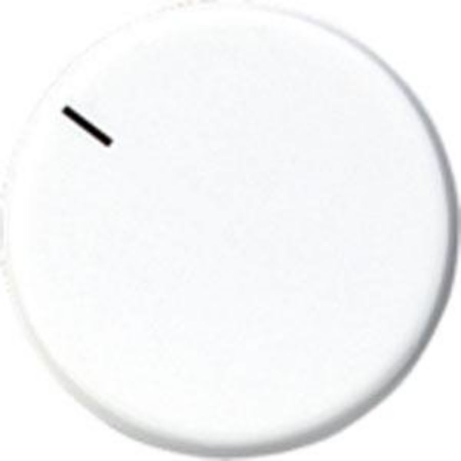 Draaiknop alpin wit voor therm.afdek. VVE=10