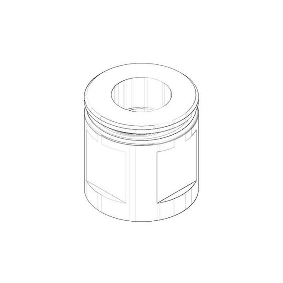 Knelkoppeling 22x22mm chr 04240422001-00