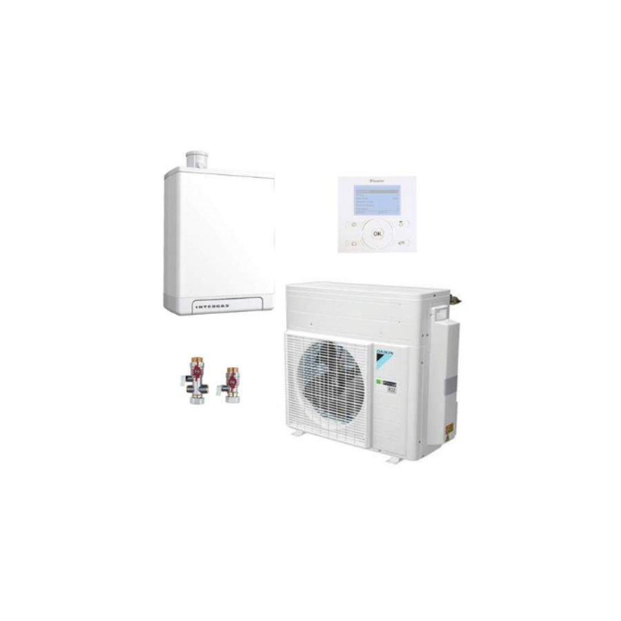 PROMO hybride warmtepomp set lucht/water monoblock 4 kW CW4