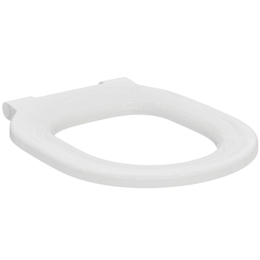 Conn freedom miva closetzitting zonder deksel duroplast met RVS scharn