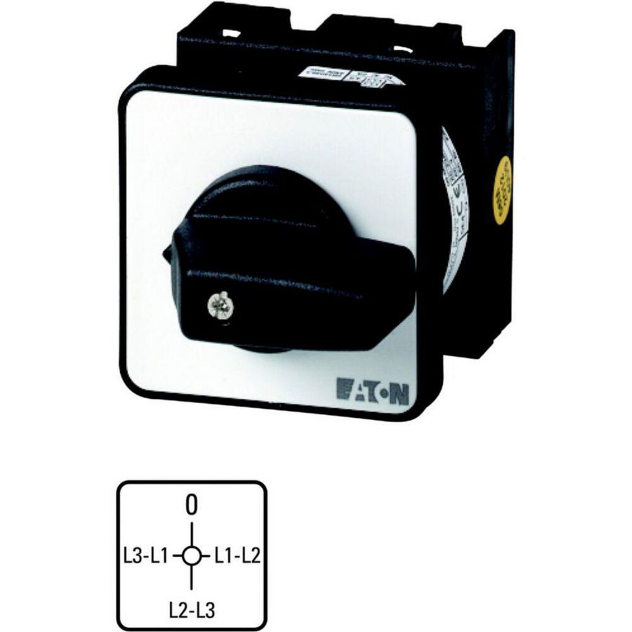 Spanningsmeteromschakelaar 4 cont. 20A 3 x fase/fase 011309