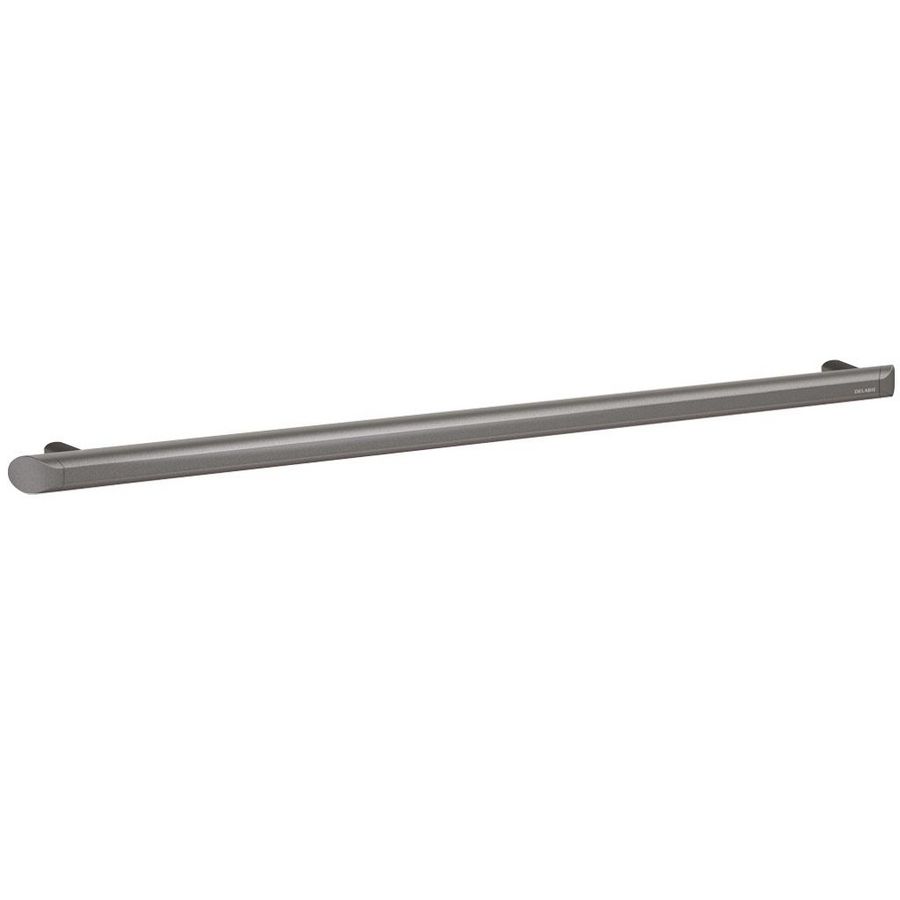 Greep recht Ø35 L.900 aluminium antraciet grijs