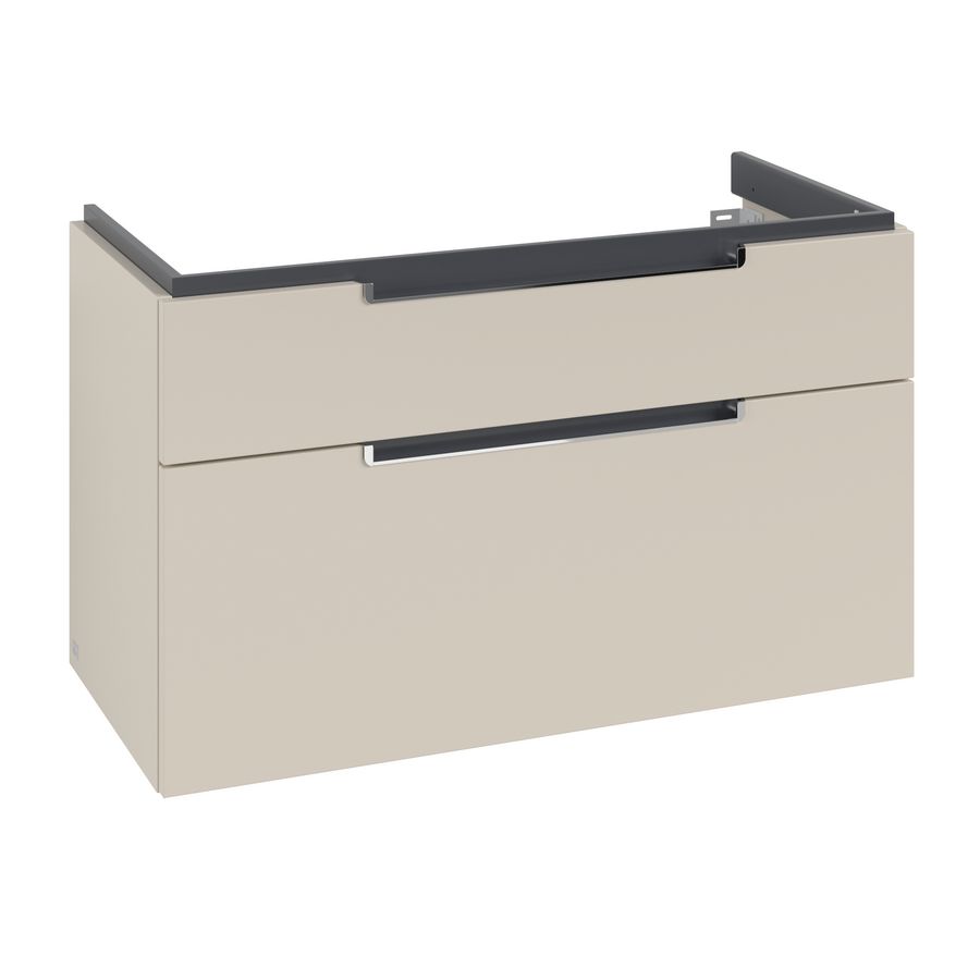 Wastafelonderkast Subway 2.0 987x590x449mm Cashmere Grey