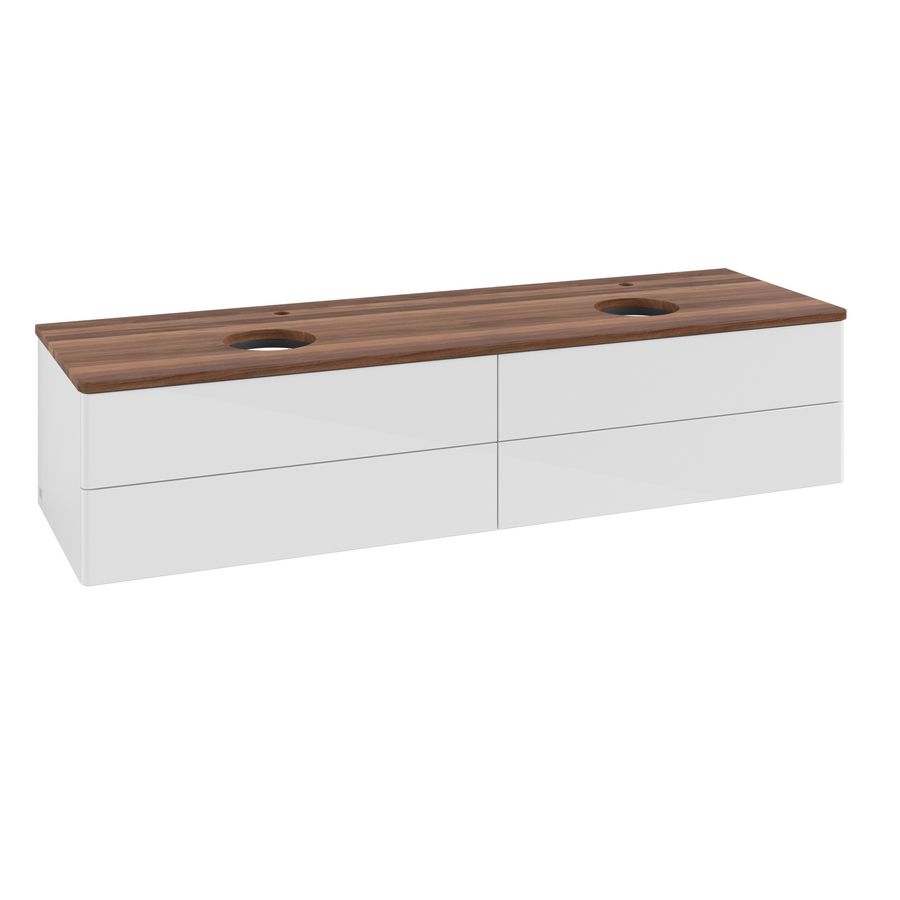 Wastafelonderkast Antao 1600x360x500mm G.White.L K28052GF