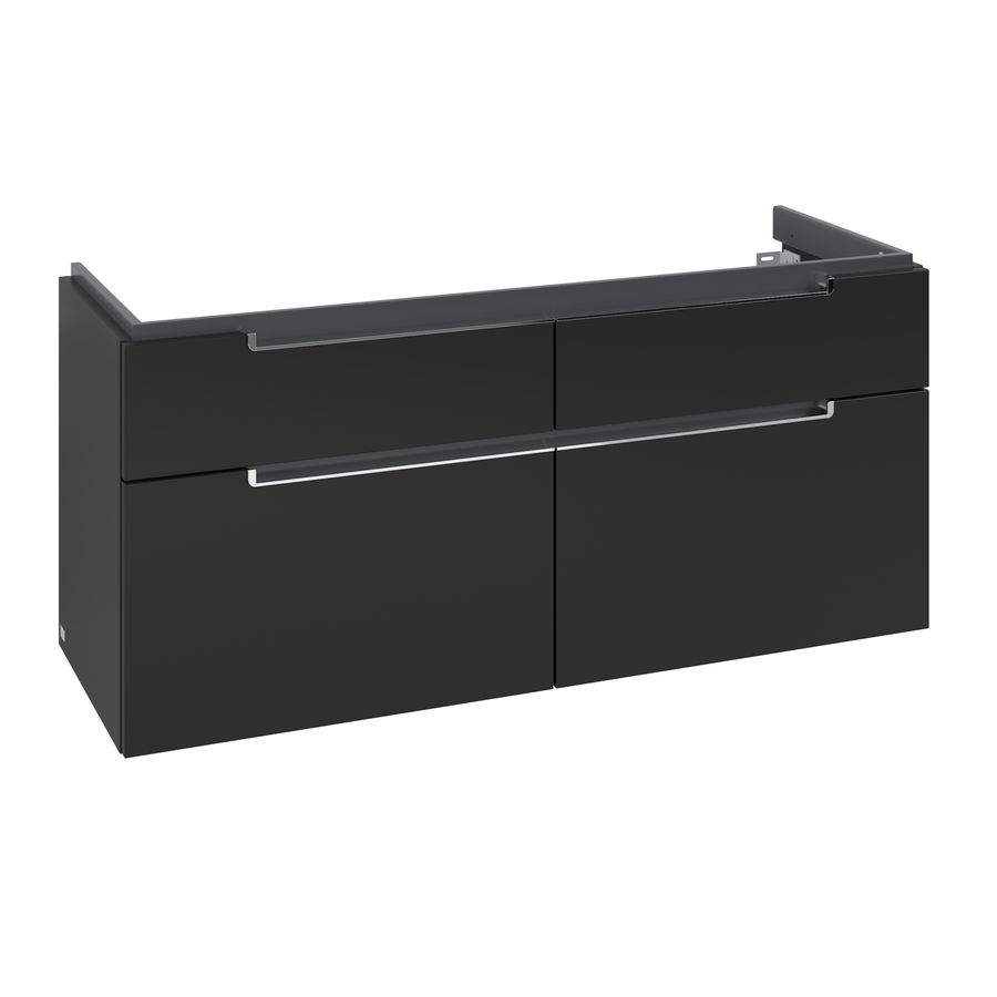 Wastafelonderkast Subway 2.0 1287x590x449mm Volcano Black