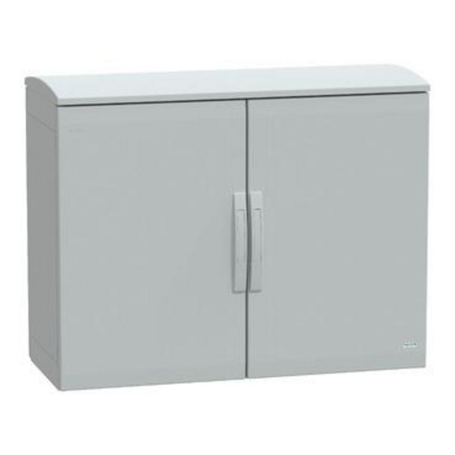 Staande behuizing met dak Polyester IP44 750x1 Thalassa PLAT
