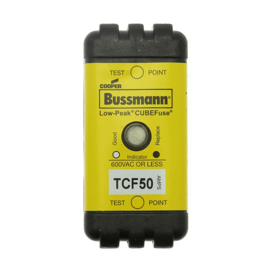 Zekering laagsp. 50A AC 600V DC 300V 300kA 26x29x55 VVE=12