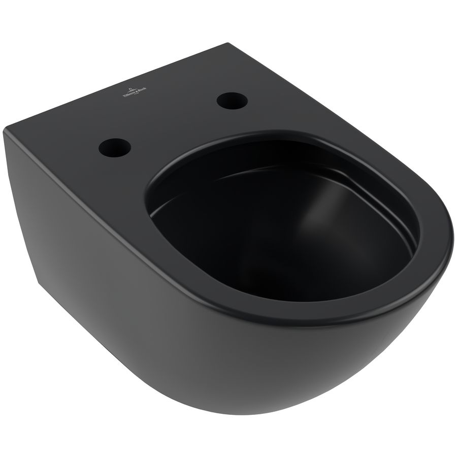 Wandcloset diepspoel randloos Subway 3.0 370x560mm Pure Black C+ (excl. zitting)