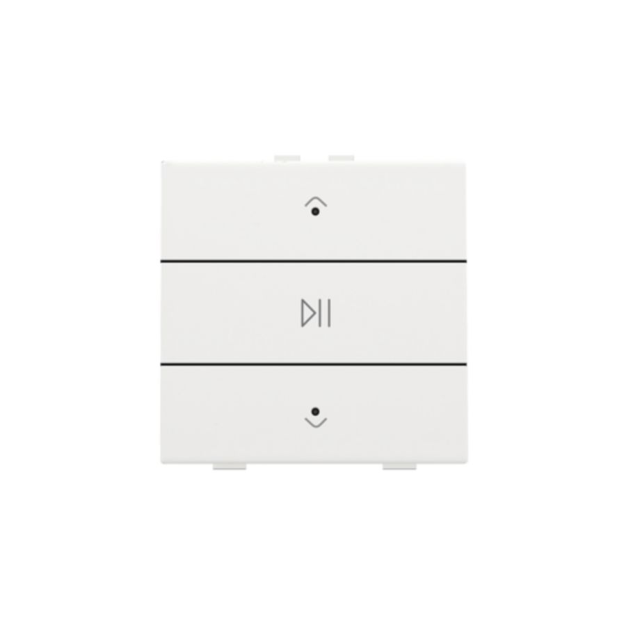Enkelvoudige audiobediening leds Home Control white c.