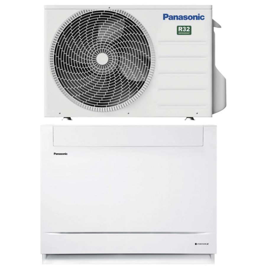 Set airco vloermodel met nanoe X 2,5kW