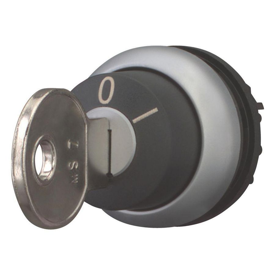 Sleutelschakelaar 2 standen vast M22-WRS-MS7