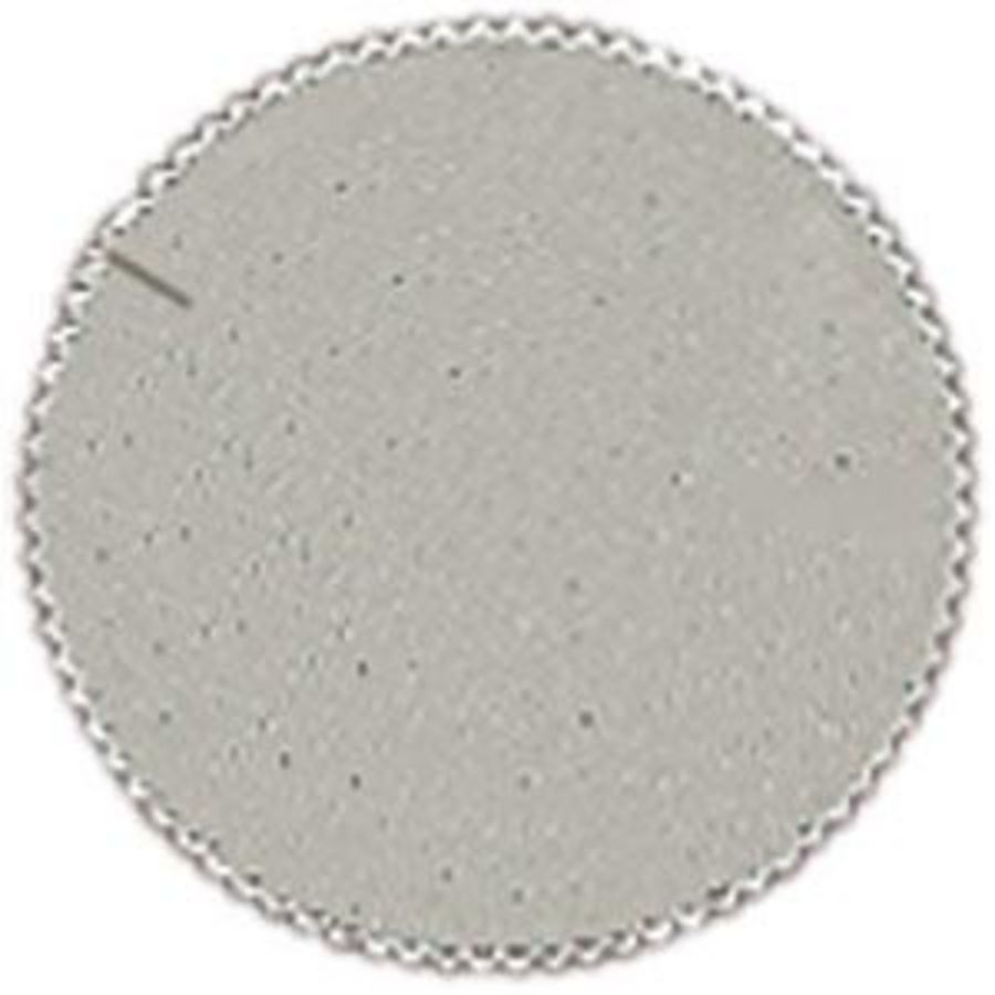 Draaiknop edelstaal voor therm.afdek. VVE=10