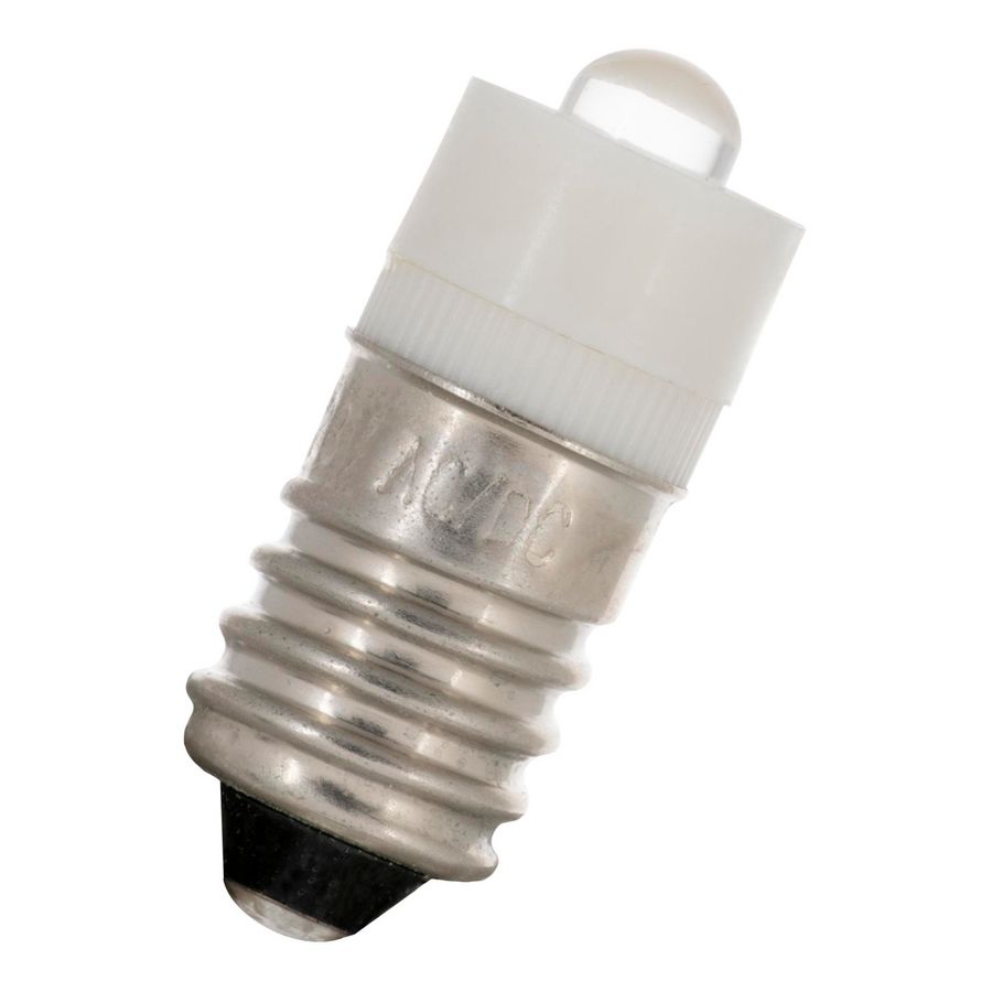 Lamp E10 T10X24 S.LED 12V AC/DC wit