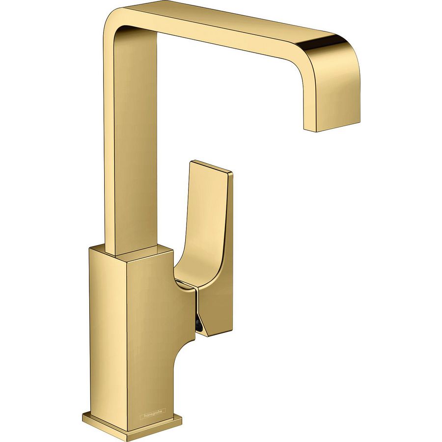 Wastafelmengkraan 230 1-hendel Metropol 32511990 polished gold optic