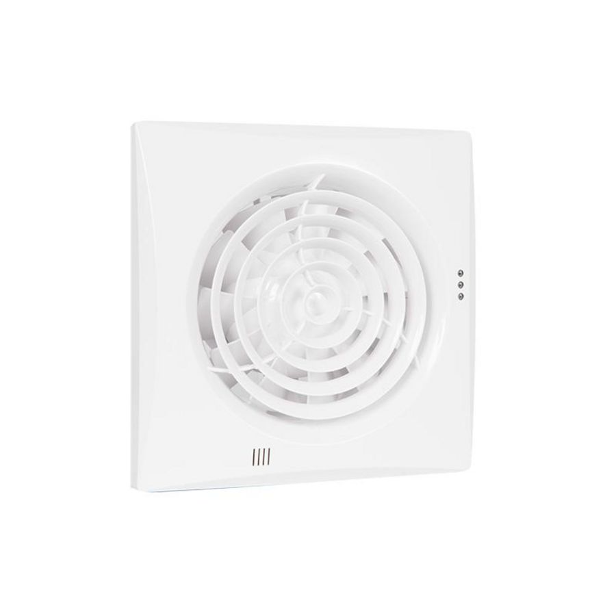 Badkamer-/ toiletventilator Silencio 125 wit
