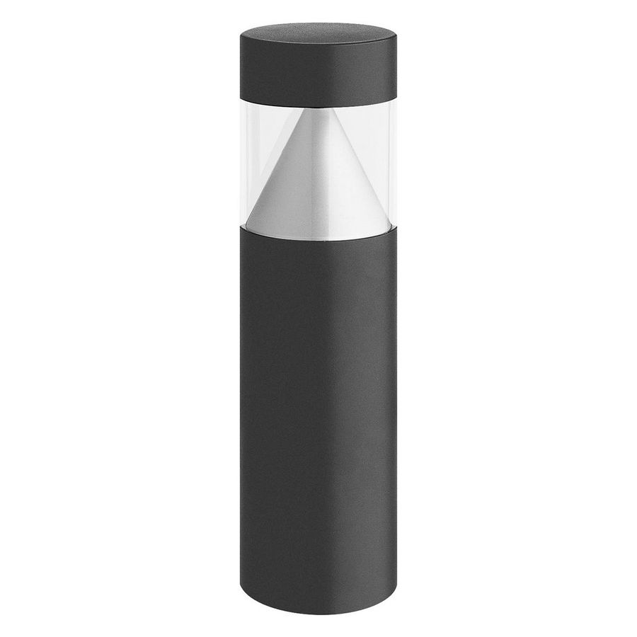 LED-Bollard 3000K 19W stat. cirkelvorm. extra versp. Optiek