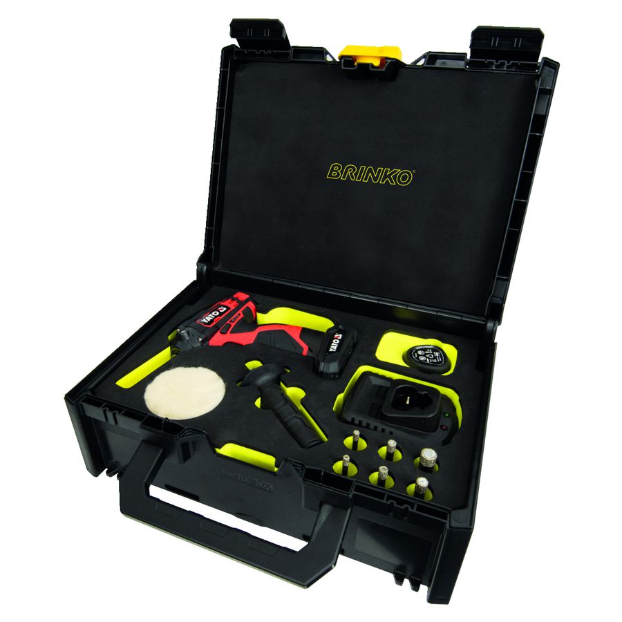 DIAMANT-tegelborenset BRIspeedDrill incl. accuboormachine