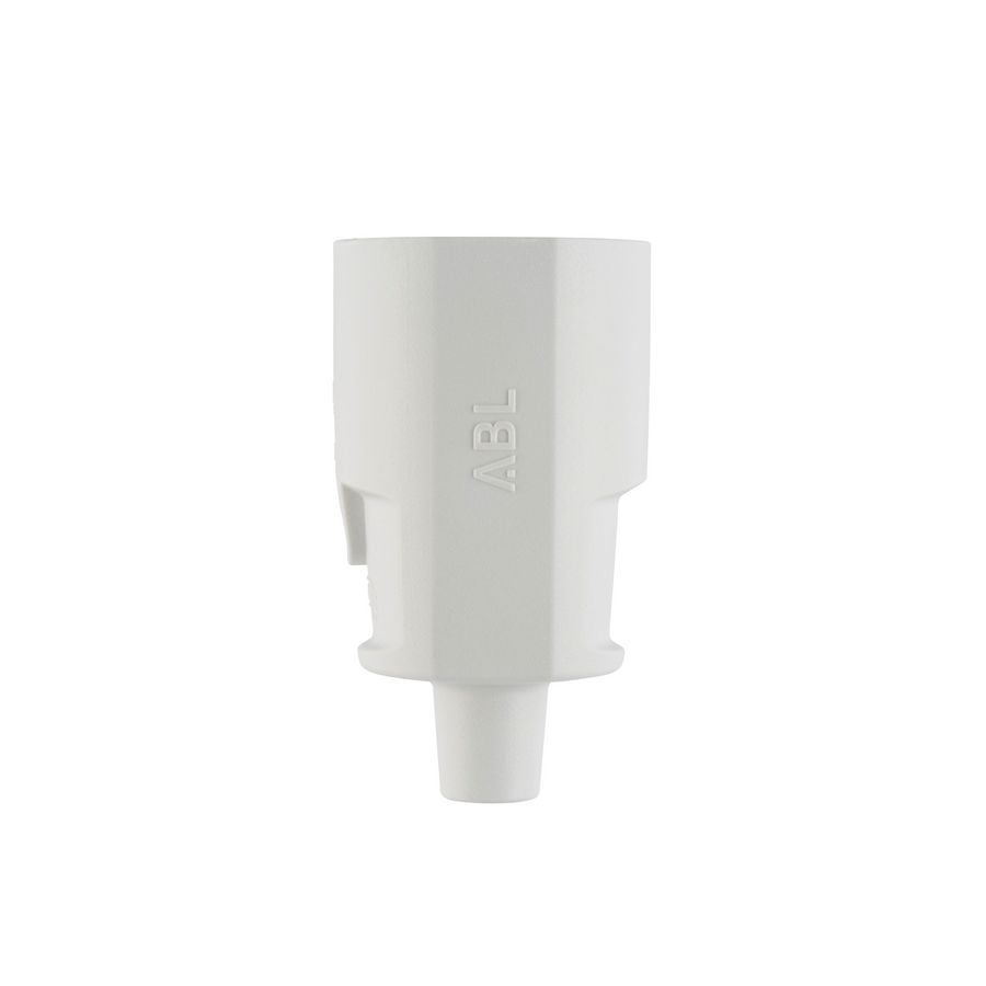 Koppelcontactstop geaard compact SCHUKO IP20 grijs VVE=10
