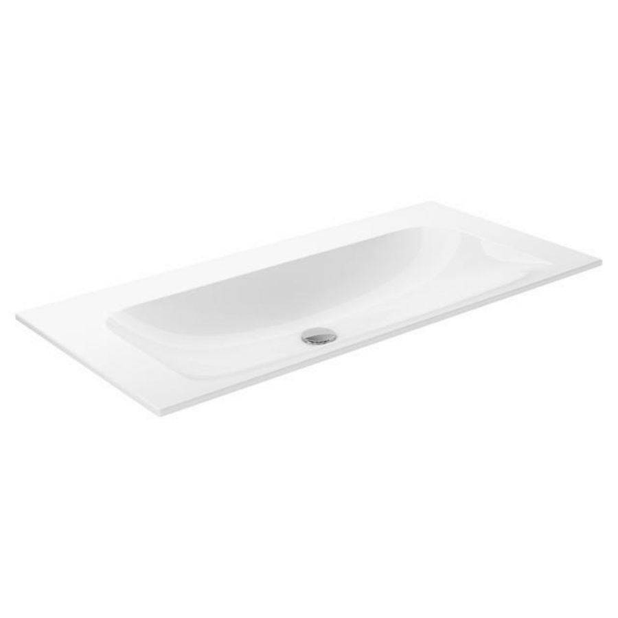 Keramische wastafel zonder kraangat 32970311000