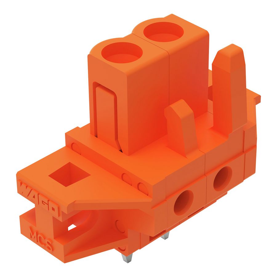 THT FE steker RE raster 5,08mm oranje 232-162/031-000VVE=100