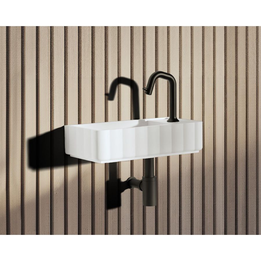 Catching waves TINY WASH 1 tap right mat wit