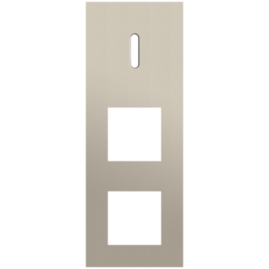 Afdekplaat 3-voud vertic. 71mm centerafst 166-56955