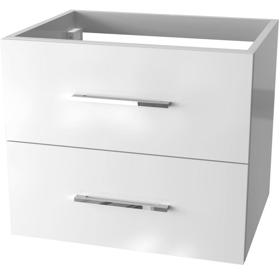 San Marino onderkast 600x450x500mm hggl. wit 2xla