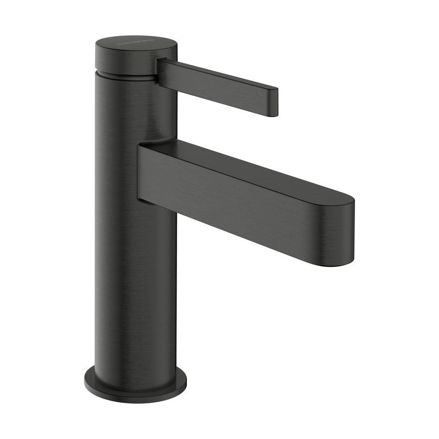 Wastafelmengkraan Finoris 1-hendel 100 CoolStart PO Brushed Black Chrome