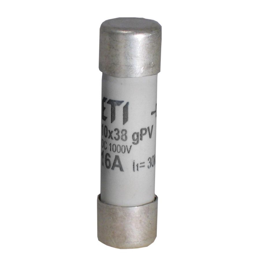 Cylindrische zekering CH 10x38 6A 1000V gPV DC VVE=10