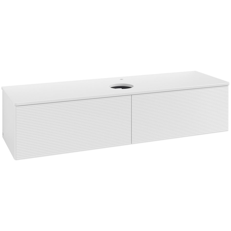 Wastafelonderkast Antao 1600x360x500mm G.White.L K36150GF