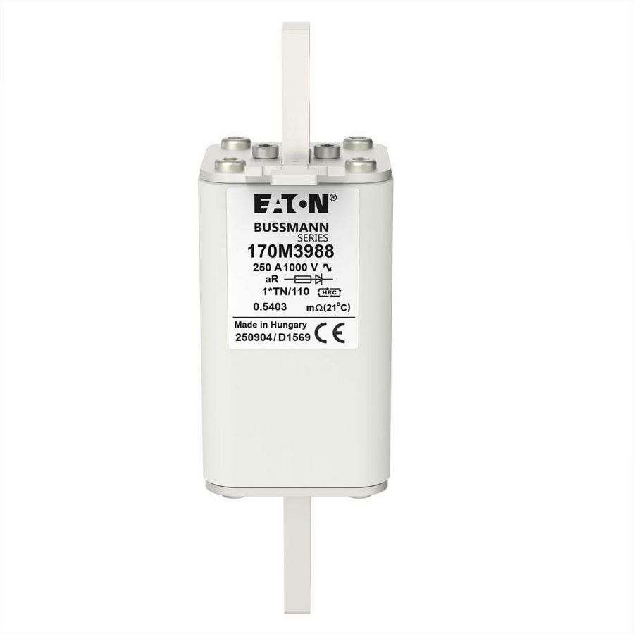 Zekering h. snelheid 250A AC 1000V 150kA compact 1 43x VVE=6