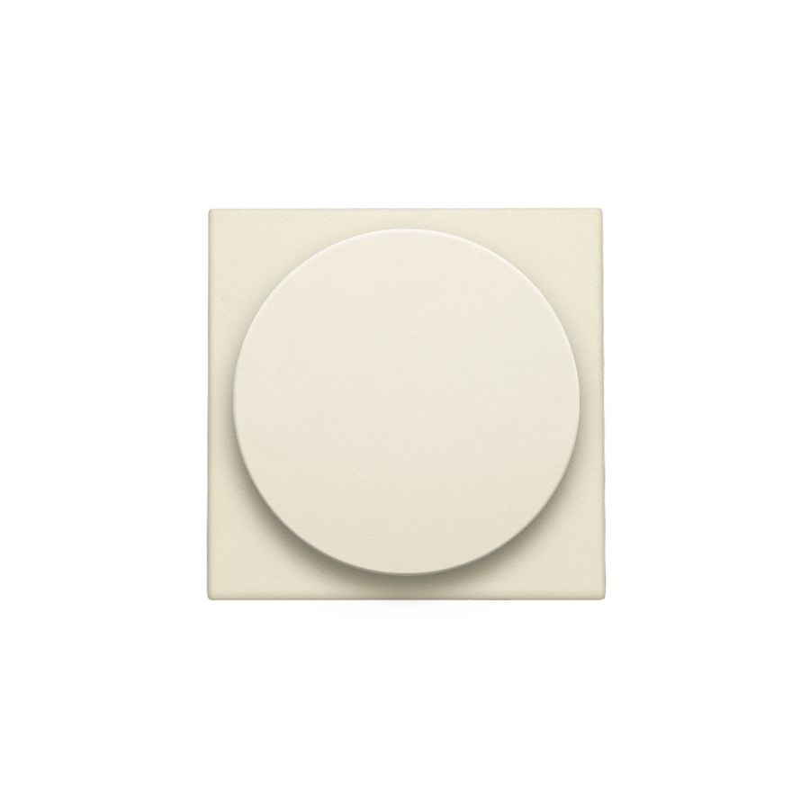Afwerkingsset draaiknopdimmer/extensie incl. draaiknop cream