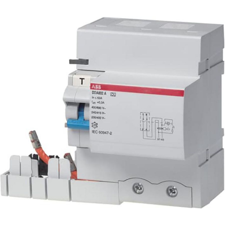 Aardlekblok voor S 800 2P 100A 300mA selectief