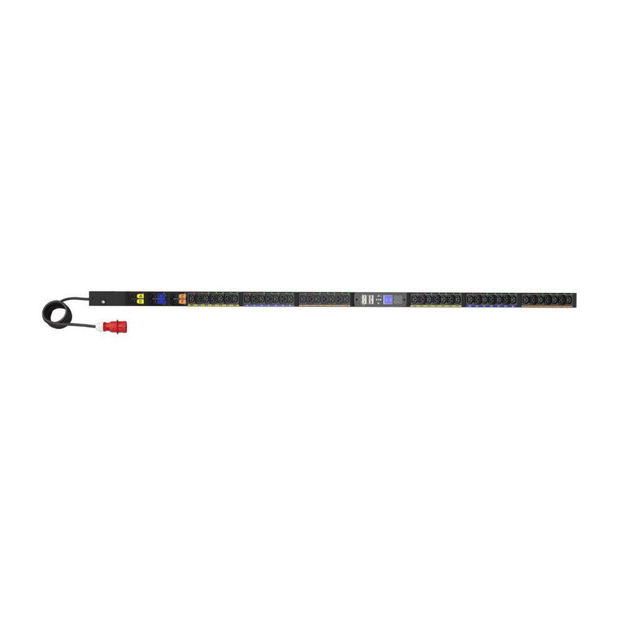Voedings verdeeleenheid PDU G4 MA 0U 309 32A 3P 24xC13,18xC3