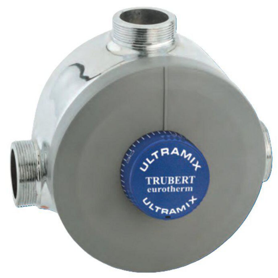 Mengventiel thermost. M 1" 3-120L/m chr. 30-70gr Ultramix